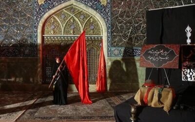 خیمه عزای حسینی در حرم بانوی کرامت برپا می‌شود
