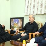 دیدار رئیس‌جمهور با نماینده آیت‌الله سیستانی در ایران