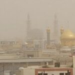 هوای قم در شرایط ناسالم برای گروه‌های حساس