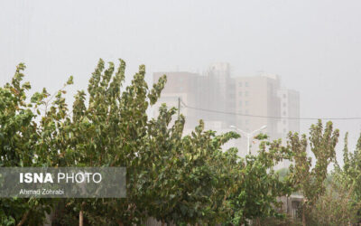 وزش باد شدید و گرد و غبار مهمان این روزهای قم
