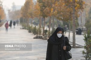 وضعیت هوای قم در شرایط ناسالم برای گروه‌های حساس