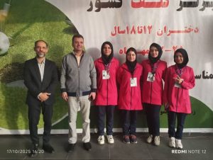 دختران گلف‌باز قمی مدال نقره المپیاد استعدادهای برتر کشور را کسب کردند