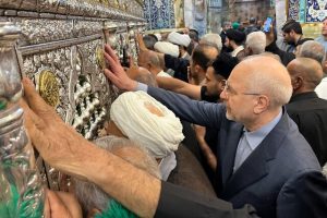 رئیس مجلس حرم مطهر حضرت معصومه (س) را زیارت کرد