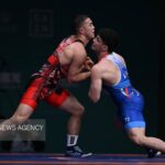 درخشش مقتدرانه فرنگی‌کار قمی؛ امیر عبدی مدال نقره کشتی فرنگی بازی‌های کشورهای اسلامی را از آن خود کرد