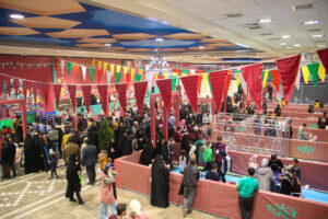 اجرای نورافشانی در ۵۰ نقطه‌ از شهر قم در شب ۲۲ بهمن2