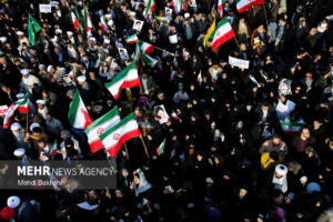 پخش پیام تشکر سید مجید موسوی در تجمع مردم